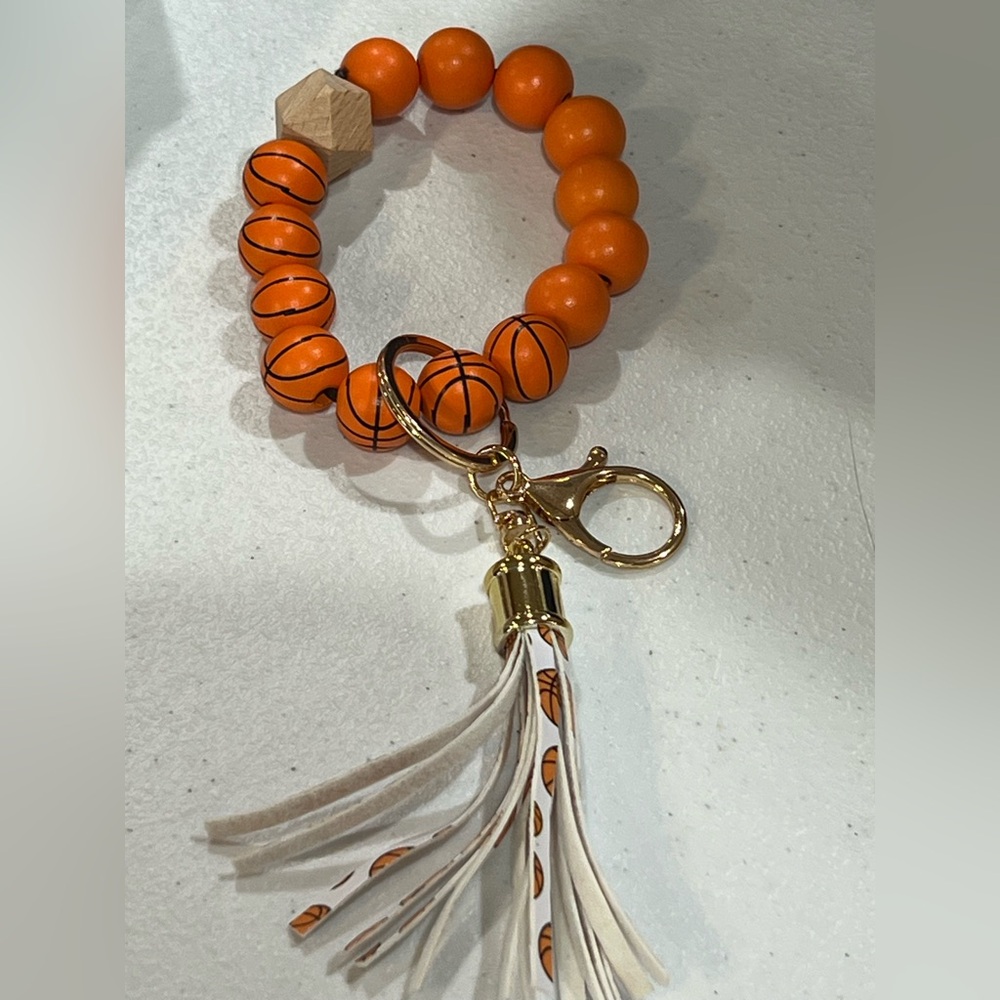 Keychain Basketball with Tassel
